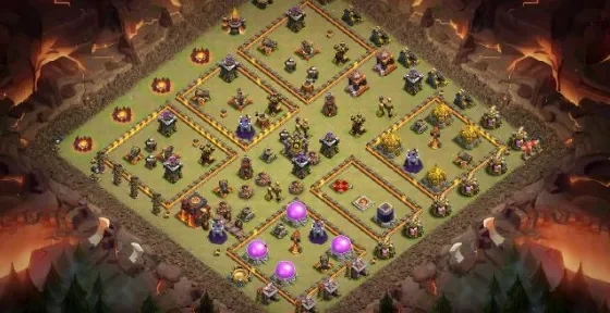 部落冲突10本最强防御阵型-部落冲突最强防御阵型