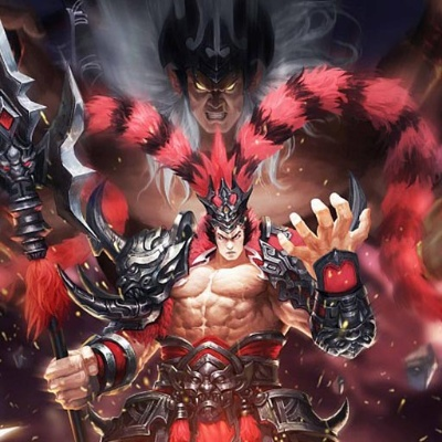 街机三国魔王神吕布-魔王神吕布，战意非凡