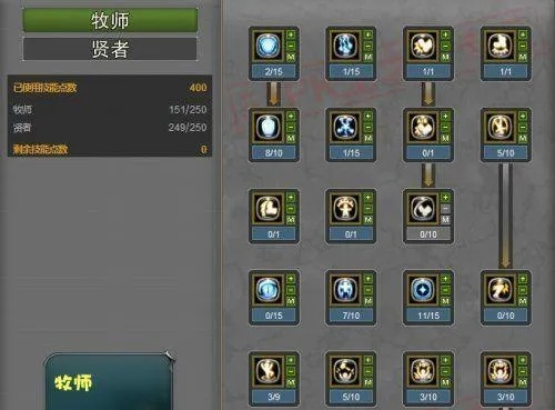 龙之谷世界牧师技能怎么加点