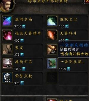 wow勇气点数能换什么