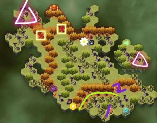 剑与远征涌潮林地新手通关路线详解